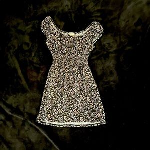 No Comment floral mini dress